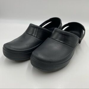 Crocs Mercy Work Clog Women's Size 11 Black